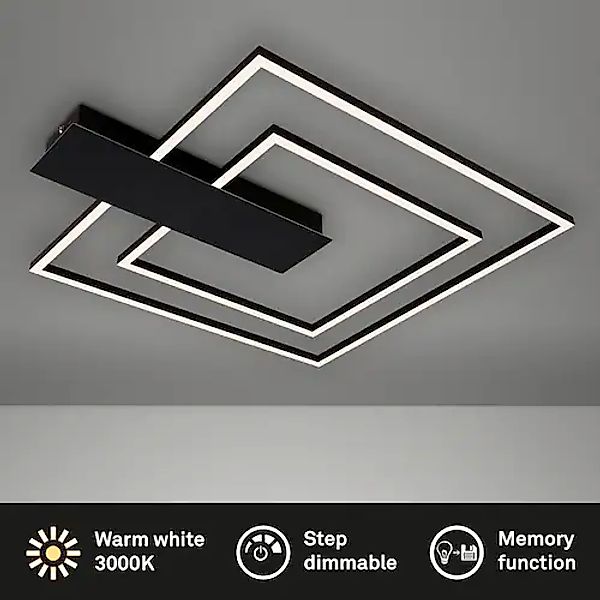 Briloner Leuchten Deckenleuchte »Deckenleuchte NICO DUO«, Deckenlampe dimmb günstig online kaufen