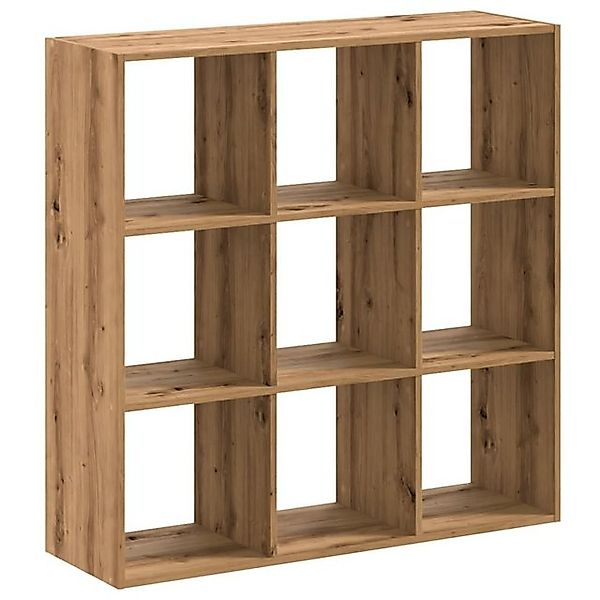 vidaXL Bücherregal Bücherregal Artisan-Eiche 102x32x102 cm Holzwerkstoff, 1 günstig online kaufen