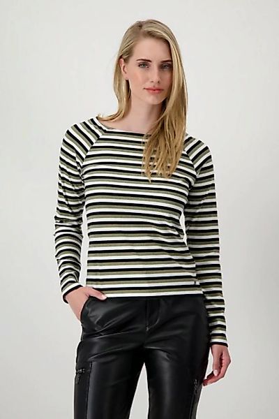 Monari Langarmshirt Pullover, off-white günstig online kaufen