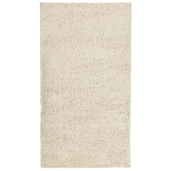 vidaXL Teppich Shaggy Hochflor Modern Golden 60x110 cm 375338 günstig online kaufen