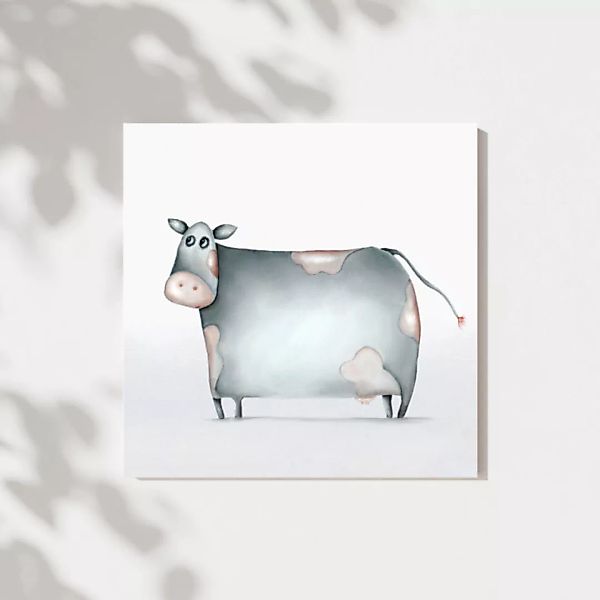 Leinwandbild - Bild Kuh "Mathilde" günstig online kaufen