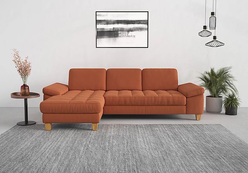 sit&more Ecksofa "Westham L-Form" mit Recamiere, mit oder ohne Bettfunktion günstig online kaufen
