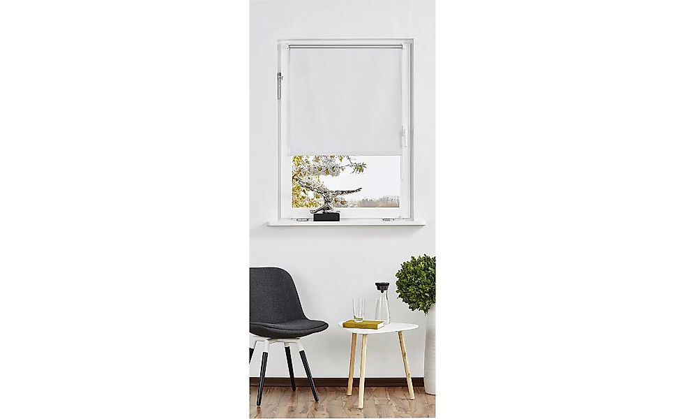Rollo Klemmfix - weiß - Polyester - 100 cm - Sconto günstig online kaufen