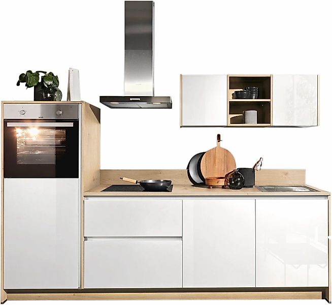 KOCHSTATION Küche "KS-Sakura, vormontiert, mit Vollauszügen und höhenverste günstig online kaufen