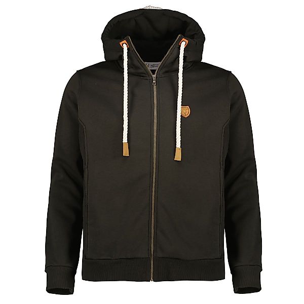 Hubertus Kapuzenjacke mit elastischen Einsätzen Farbe oliv Größe: 4XL günstig online kaufen