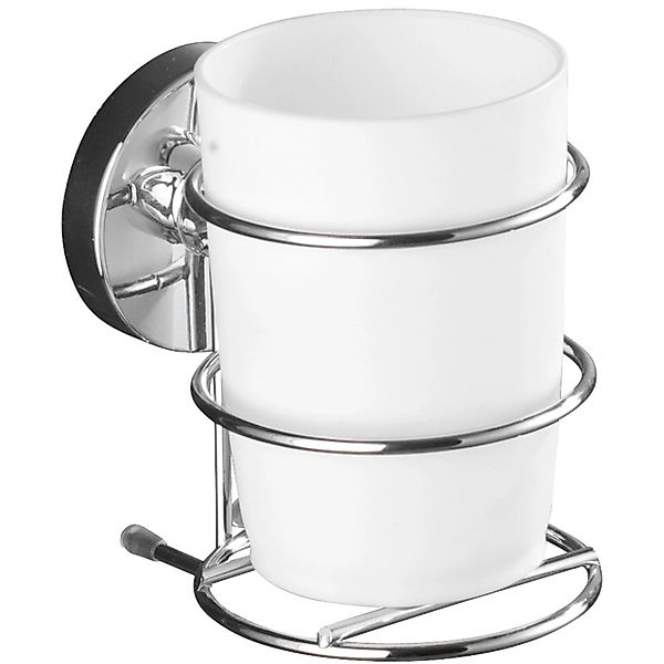 WENKO Zahnputzbecher Vacuum-Loc® Milazzo, befestigen ohne günstig online kaufen