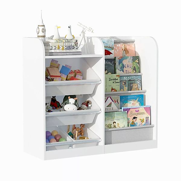 radelldar Kinderregal Bücherregal Kinder, mit 4 günstig online kaufen