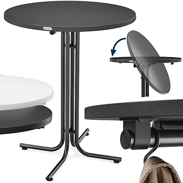 Stehtisch Grau 110x80cm klappbar günstig online kaufen