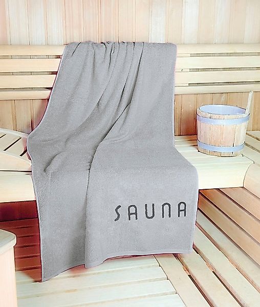 KiNZLER Saunatuch Wellness, Sauna - Größe günstig online kaufen