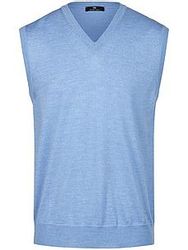 Pullunder V-Ausschnitt Peter Hahn blau günstig online kaufen