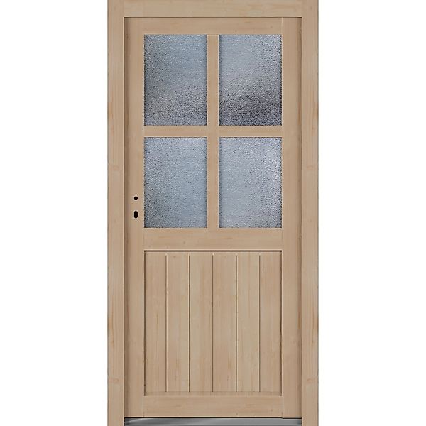 Roro Nebeneingangstür OHE 1007 Fichte 98 cm x 198 cm DIN L günstig online kaufen