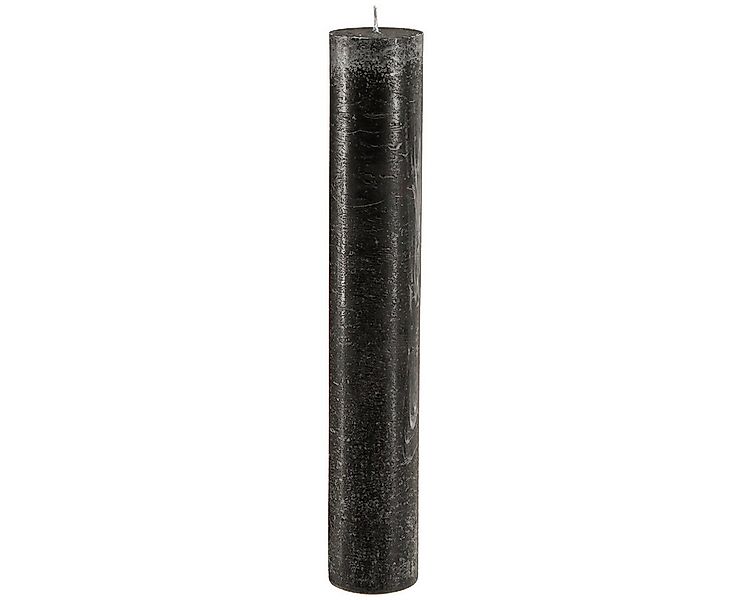 Viana Spitzkerze Elegante Schwarze Stabkerzen 50x300mm, Lange Brenndauer, 4 günstig online kaufen