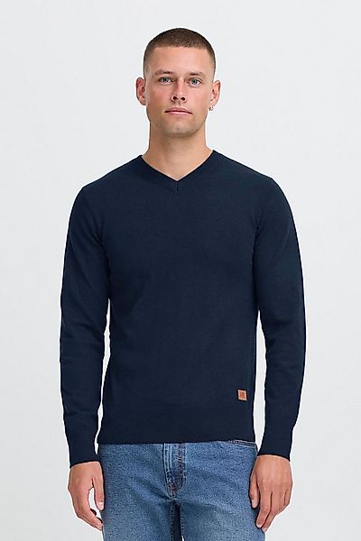 Blend V-Ausschnitt-Pullover BHFibi Stilvoller Strickpullover günstig online kaufen
