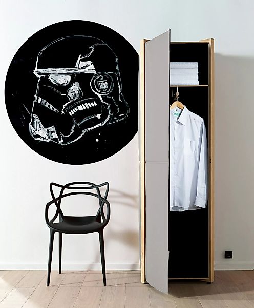 Komar Fototapete Star Wars Ink Stormtrooper D: ca. 125 cm günstig online kaufen