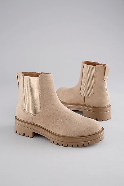 Aniston SHOES Chelseaboots, Stiefelette, Blockabsatz, mit breitem Stretch - günstig online kaufen