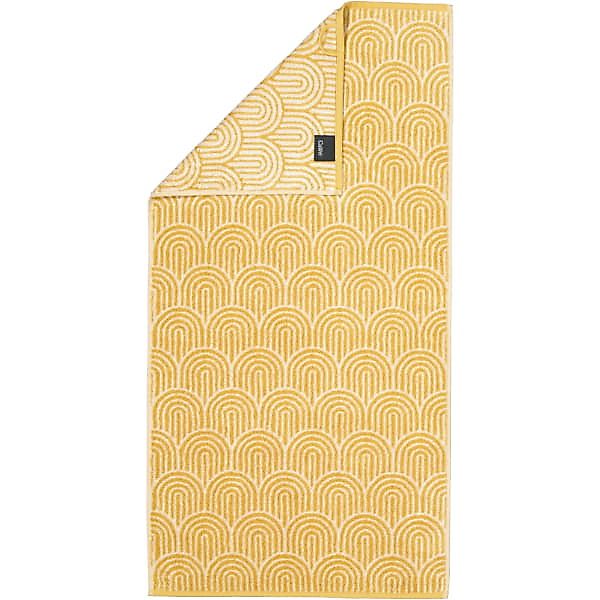 Cawö Handtücher Maison Bögen 6268 - Farbe: gold - 35 - Handtuch 50x100 cm günstig online kaufen
