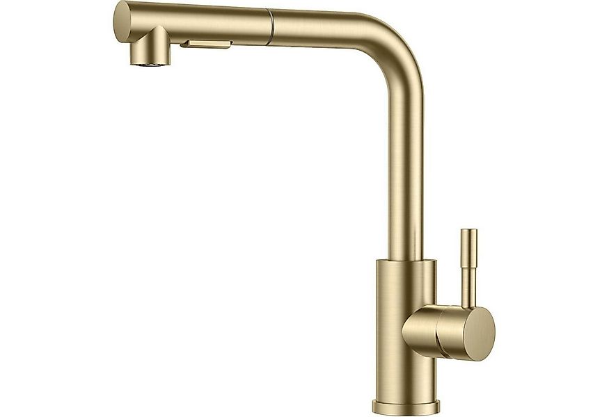 LuxusKollektion Spültischarmatur Wasserhahn Küche Hochdruck mit Brause Ausz günstig online kaufen