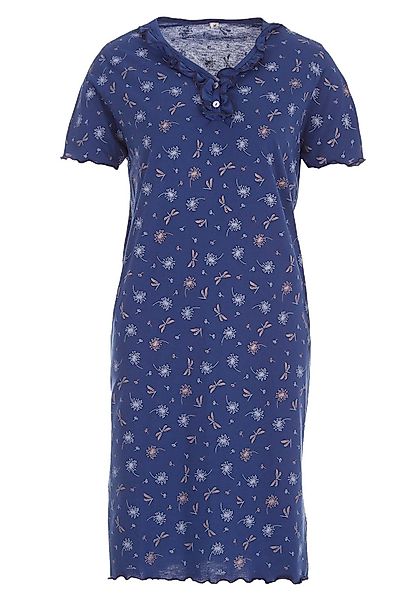 zeitlos Nachthemd Nachthemd Kurzarm - Libelle günstig online kaufen
