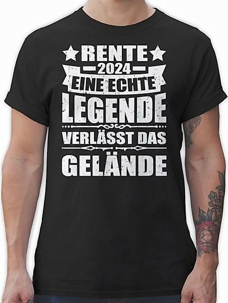 Shirtracer T-Shirt Rente 2024 eine echte Legende verlässt das Gelände Rentn günstig online kaufen