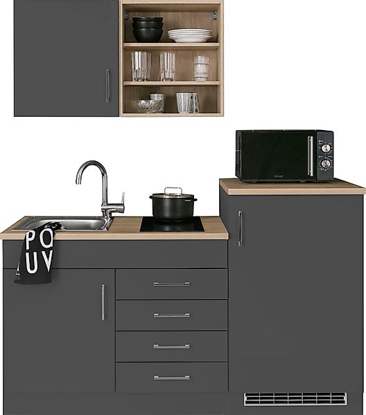 KOCHSTATION Pantryküche KS-Mali, Breite 160 cm, günstig online kaufen