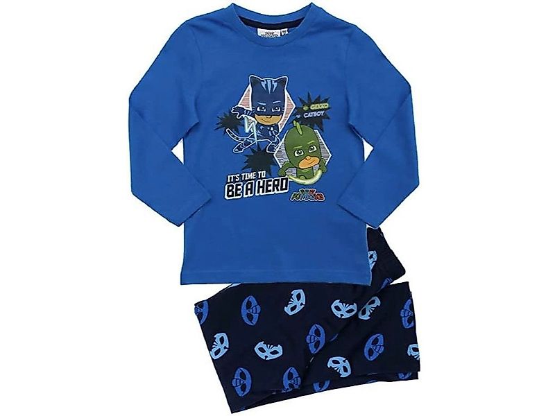 PJ Masks Schlafanzug Pyjamahelden Pyjama blau günstig online kaufen