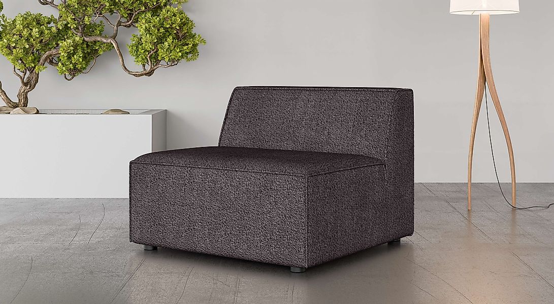 OTTO home Sessel »Bequemer Sessel Cavan, Maße B/T/H: 90/90/72 cm« ohne Arml günstig online kaufen