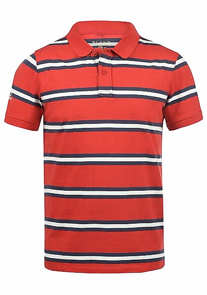 Blend Poloshirt "BHPique", Klassisches Polo-Shirt mit Streifen günstig online kaufen