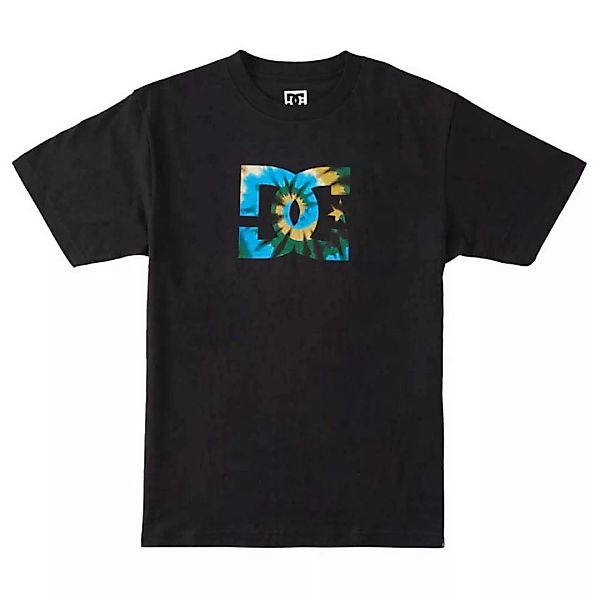 Dc Shoes Star Tie Dye Kurzärmeliges T-shirt XS Black günstig online kaufen