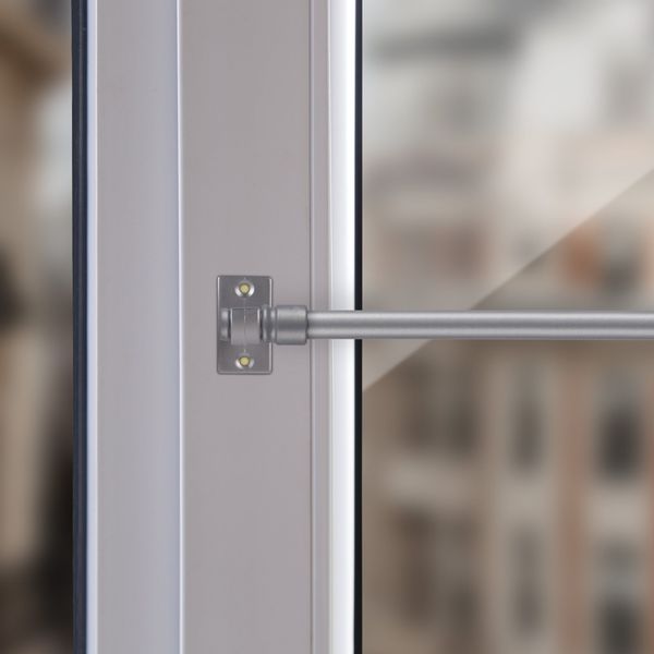 Bestlivings Cafehausstangen Matt Silber 125 bis 225 cm günstig online kaufen