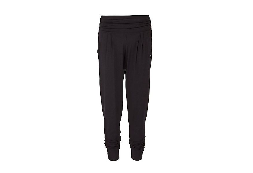 Yamadhi Yogahose Loose Pants, bequeme Yogahose, Viskose, Schwarz L günstig online kaufen
