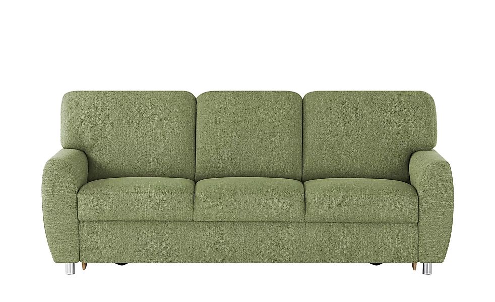 smart Sofa  Valencia - grün - 220 cm - 90 cm - 93 cm - Polstermöbel > Sofas günstig online kaufen