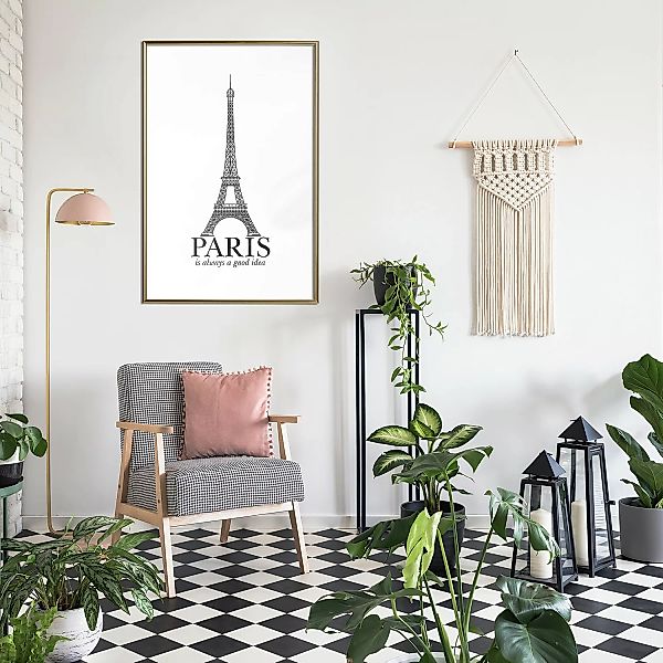 home24 Poster Paris Is Always a Good Idea günstig online kaufen