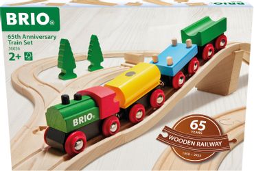 BRIO® Spielzeugeisenbahn-Erweiterung Eisenbahn Set 65 Jahre günstig online kaufen