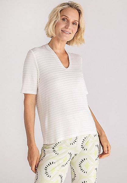 FRANK WALDER T-Shirt mit Struktur-Optik günstig online kaufen