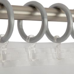 Bestlivings Gardinenstange, 1-läufig, Gardinenring - silber günstig online kaufen