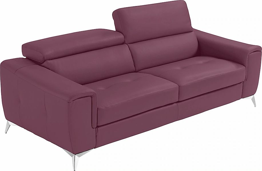 Egoitaliano 2,5-Sitzer "Francine, Designsofa, Loungesofa", Kopfteile manuel günstig online kaufen