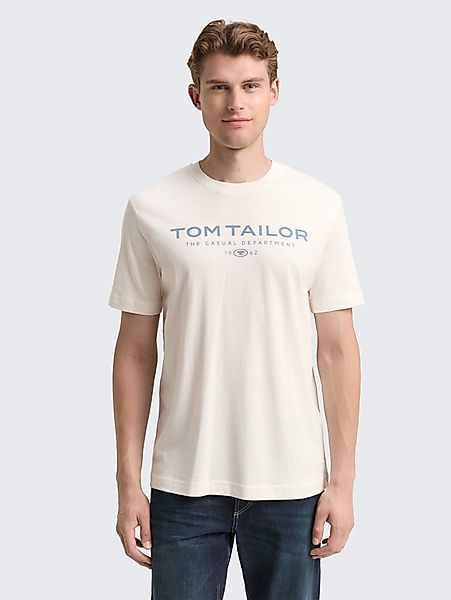 TOM TAILOR T-Shirt T-Shirt aus Baumwolle günstig online kaufen