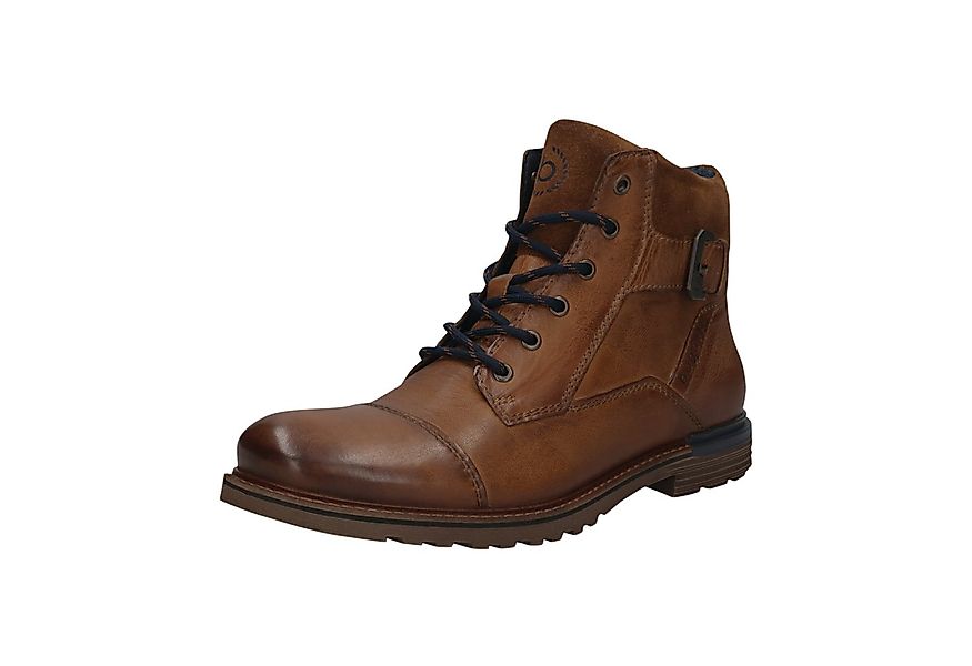 bugatti Schnürboots Stiefel, Winterboots, Workerboots mit modischer Ziersch günstig online kaufen