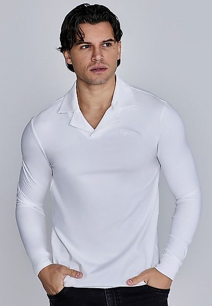 Siksilk Langarm-Poloshirt SikSilk Herren Langarm Polo günstig online kaufen