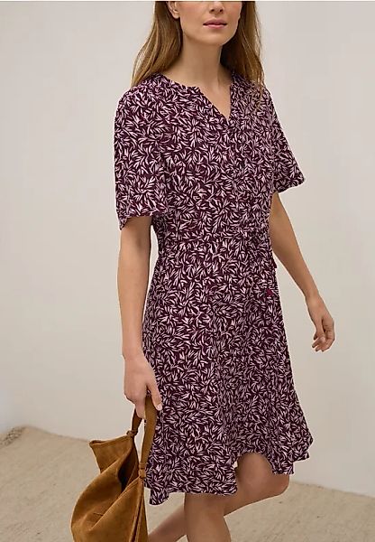 Gemustertes Strukturkleid günstig online kaufen
