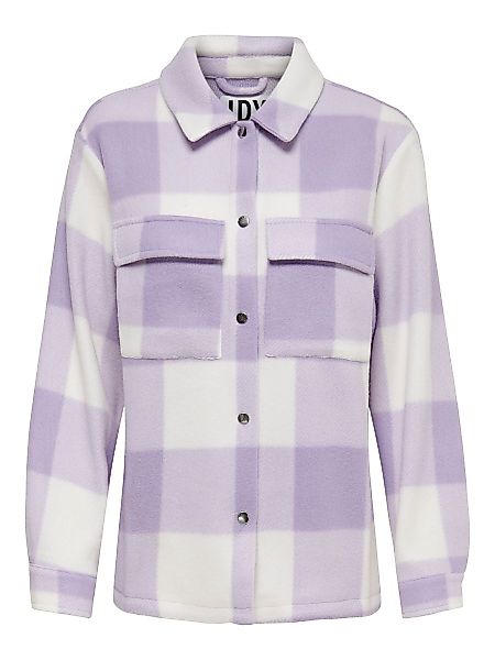 ONLY Karo- Hemd Damen Violett günstig online kaufen