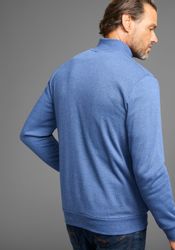 Man's World Sweatjacke Stehkragen und dezentem günstig online kaufen