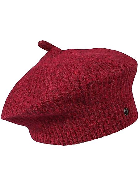 Fraas Strickmütze Polyester Strick-Baskenmütze (ohne Fransen) günstig online kaufen