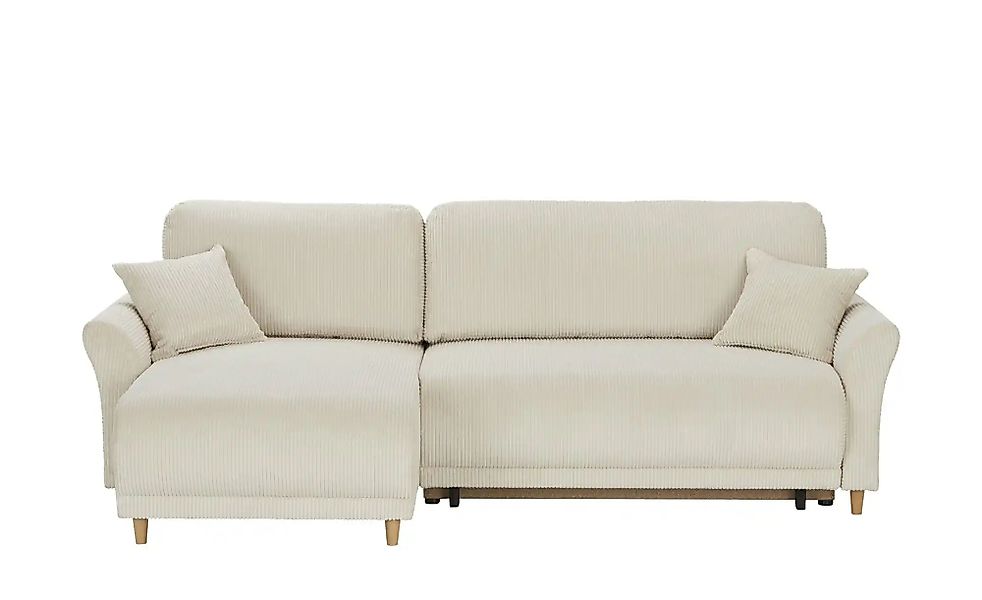 Ecksofa  Malyn II ¦ creme ¦ Maße (cm): B: 236 H: 90 T: 147.0 Polstermöbel > günstig online kaufen