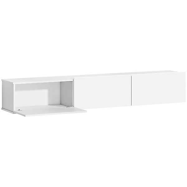HOMCOM TV Schrank Lowboard hängend 180 cm Hochglanz Fernsehtisch für Fernse günstig online kaufen