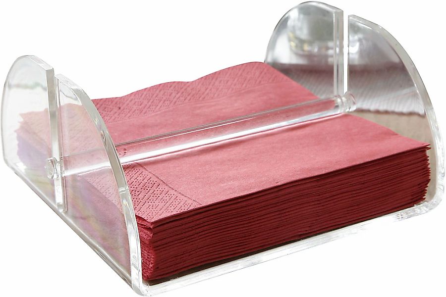Ruco Serviettenhalter "Acryl-Halter" Serviettenspender, modern, Made in Ger günstig online kaufen