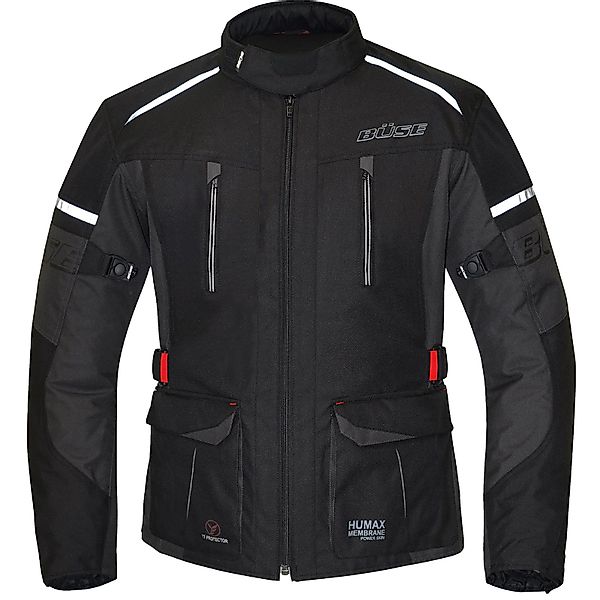Büse Motorradjacke Büse Rider Textiljacke Schwarz günstig online kaufen