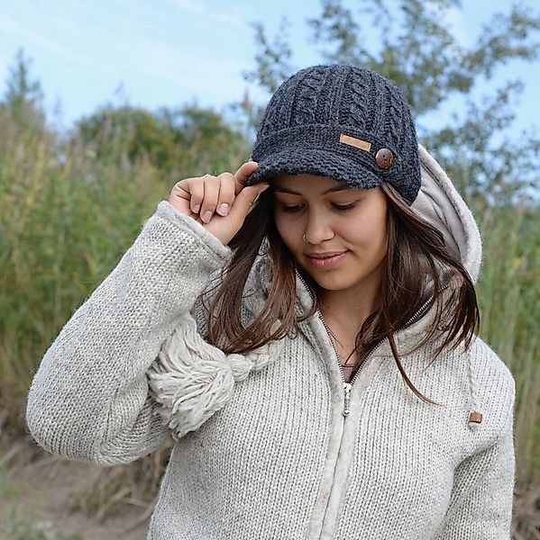 McRon Strickmütze Wollmütze Modell Elisha Gefüttert mit Fleece günstig online kaufen