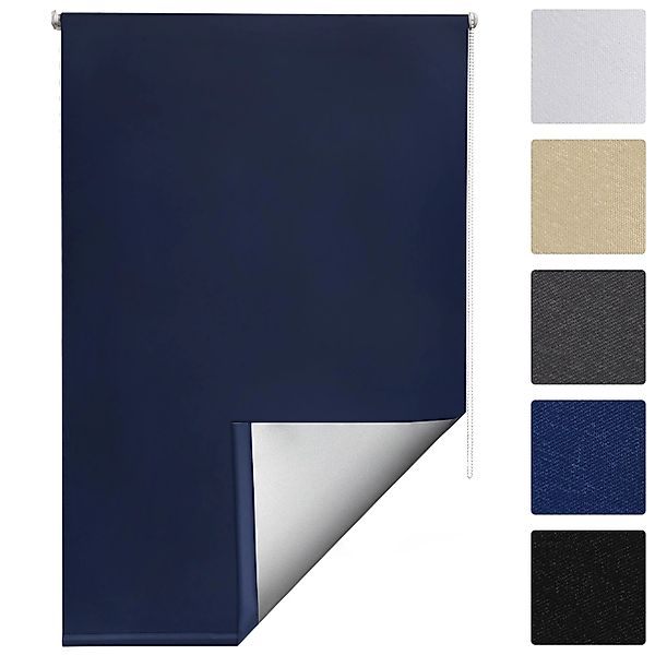 Rollo Thermorollo SolReflect T42, 40x160cm, Schwarz, Verdunkelung, Sol Roya günstig online kaufen