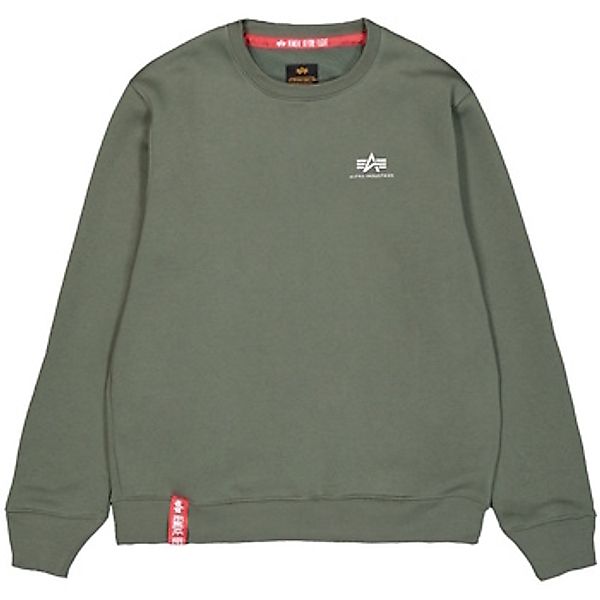 Alpha Industries  Sweatshirt Basic Sweatshirt SL - dark olive günstig online kaufen